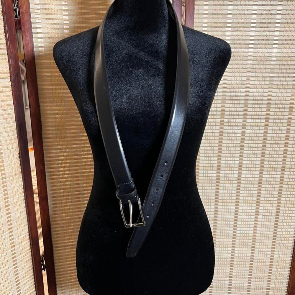 J.Crew Italian Leather Dress Belt Size 36